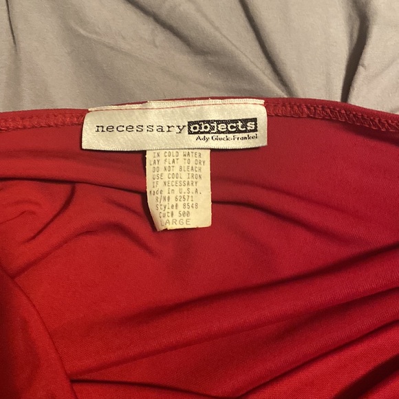 Red blouse - Picture 3 of 4